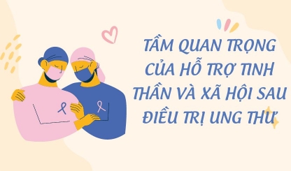 Tầm quan trọng của hỗ trợ tinh thần và xã hội sau điều trị ung thư