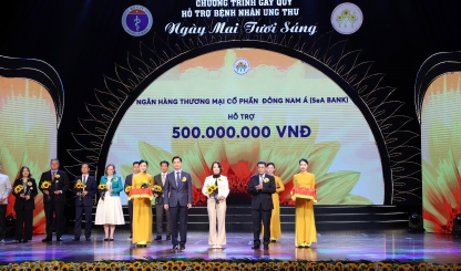 SeABank và Quỹ Ngày mai tươi sáng: Cùng viết tiếp hành trình sẻ chia cho người bệnh ung thư